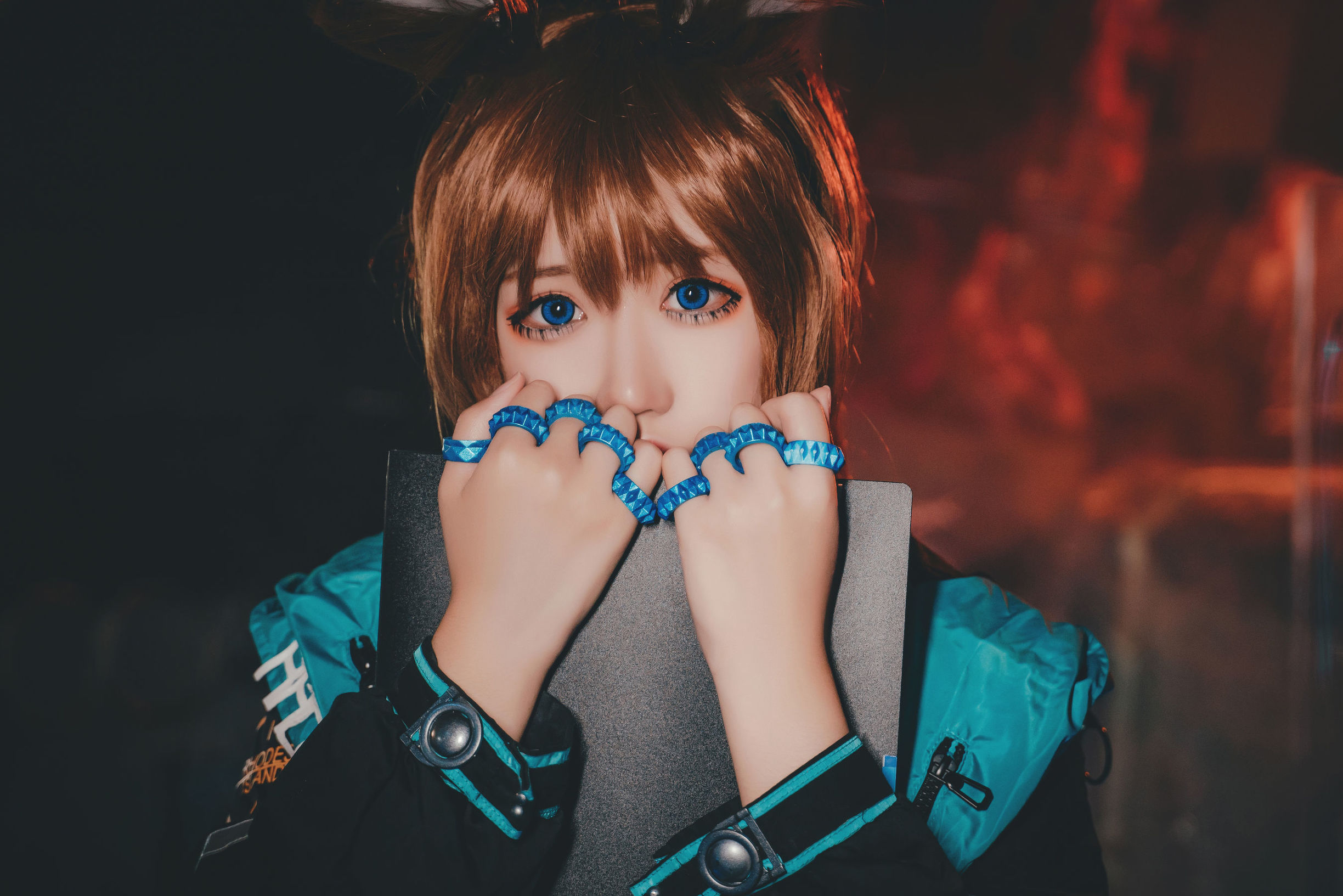 [网红COSER]猫君君MaoJun明日方舟阿米娅插图8